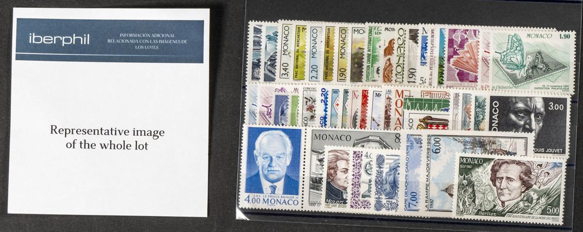 667 | Monaco. Sets and stamps stock