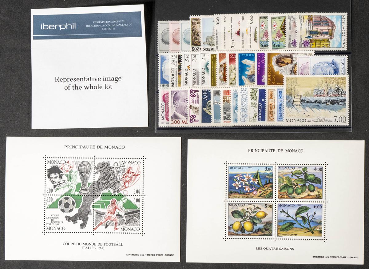 671 | Monaco. Sets and stamps stock