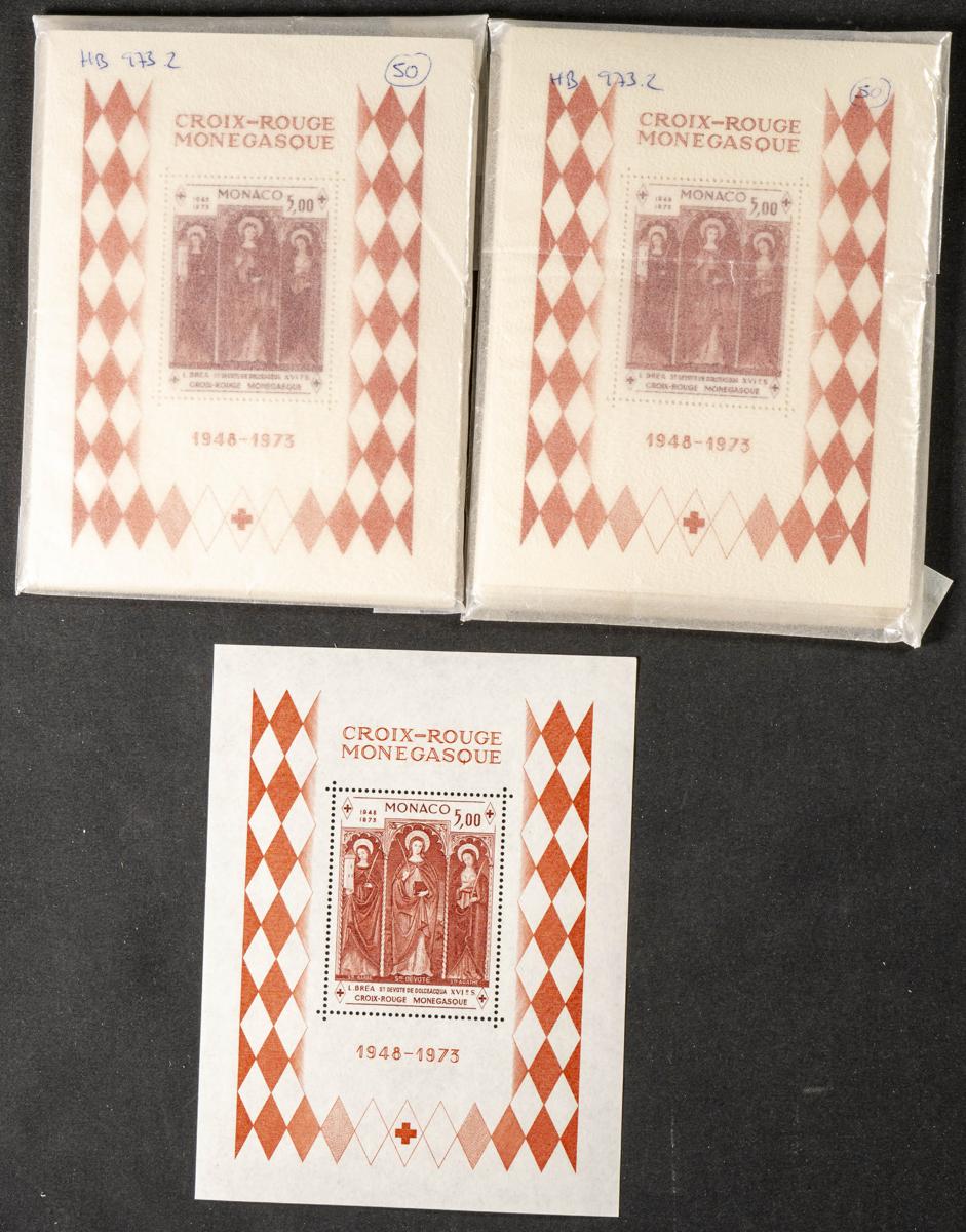 674 | Monaco. Sets and stamps stock