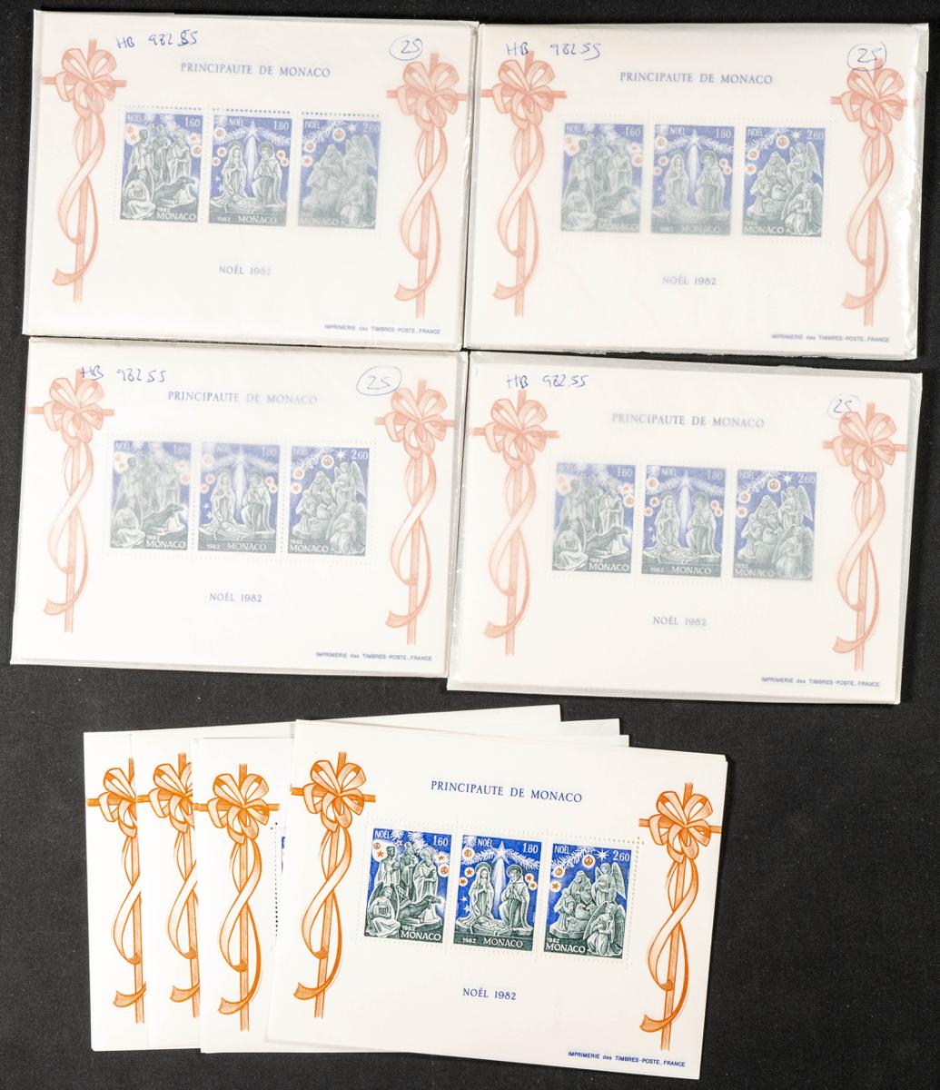 681 | Monaco. Sets and stamps stock