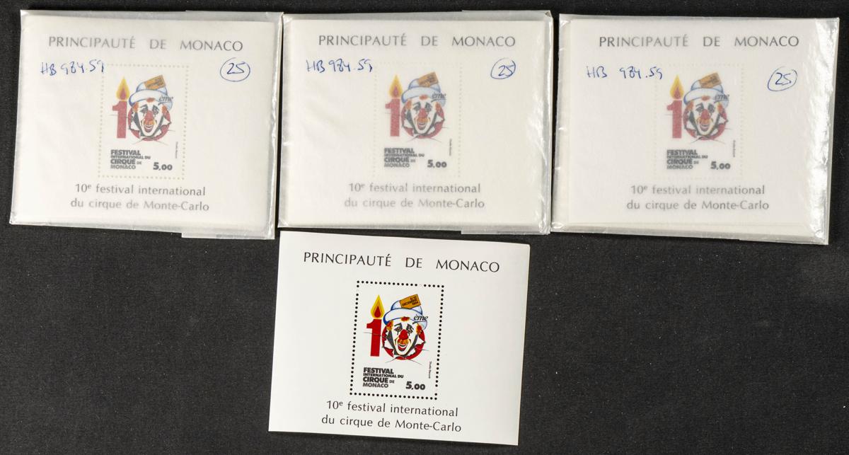 685 | Monaco. Sets and stamps stock
