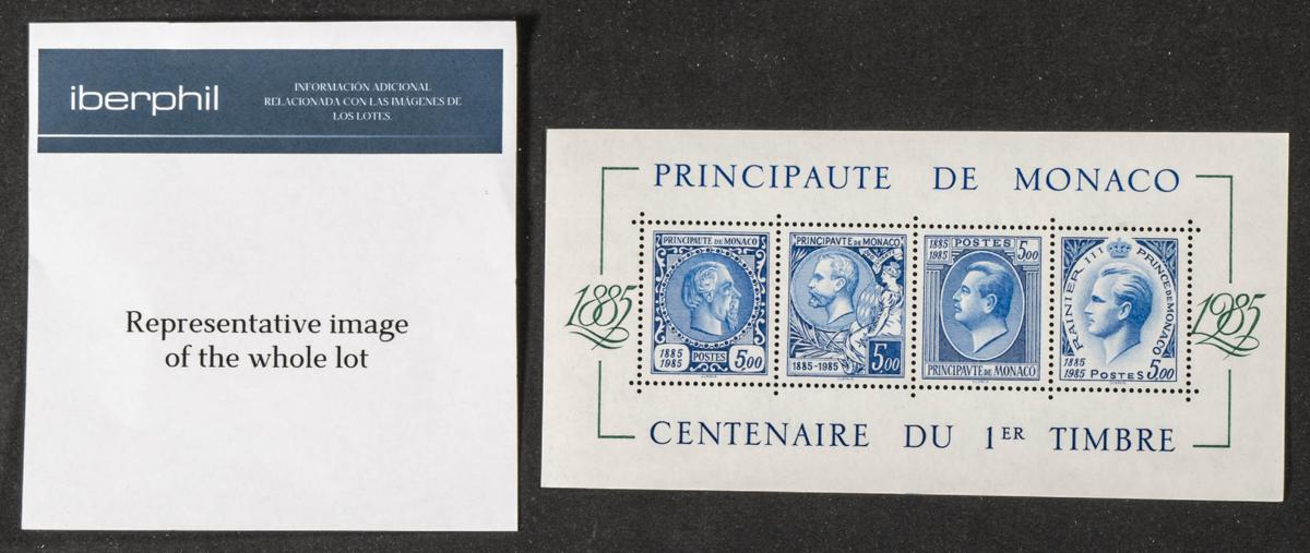 687 | Monaco. Sets and stamps stock