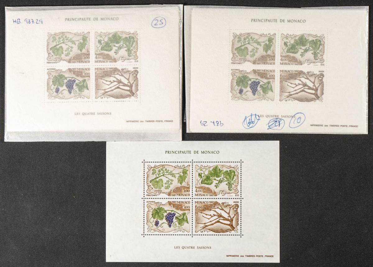 688 | Monaco. Sets and stamps stock