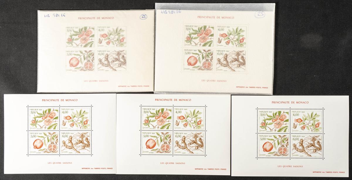 689 | Monaco. Sets and stamps stock