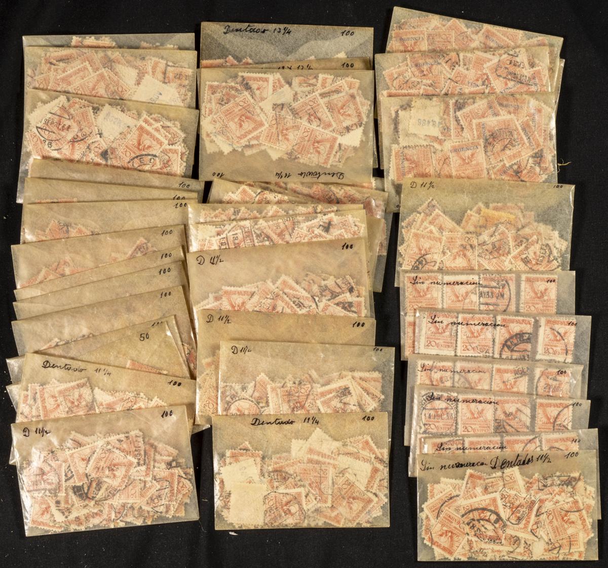 68 | Spanish Collection. Sets and stamps stock