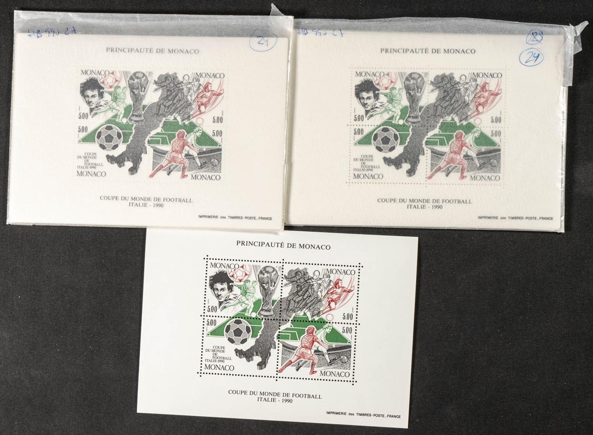 690 | Monaco. Sets and stamps stock