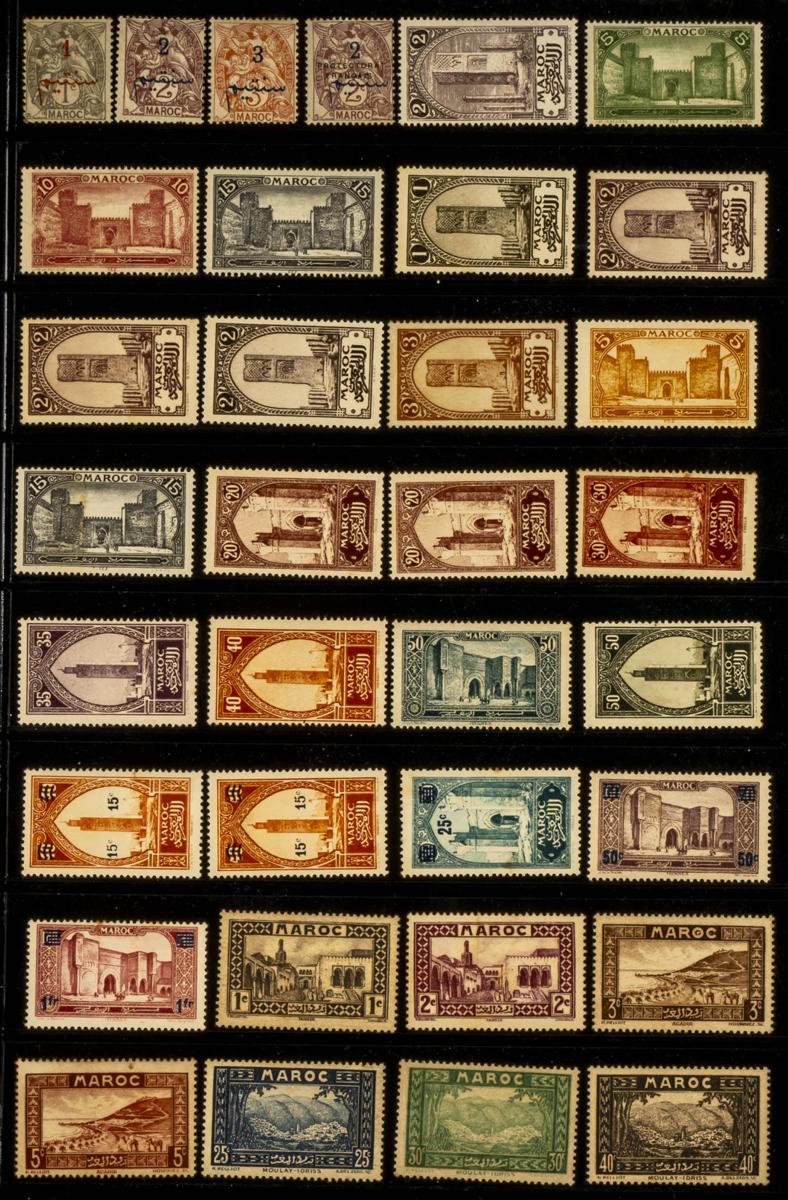 693 | French Marocco. Lots and Collections