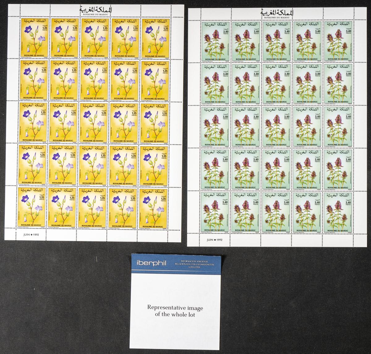 695 | Independent Marocco. Sets and stamps stock