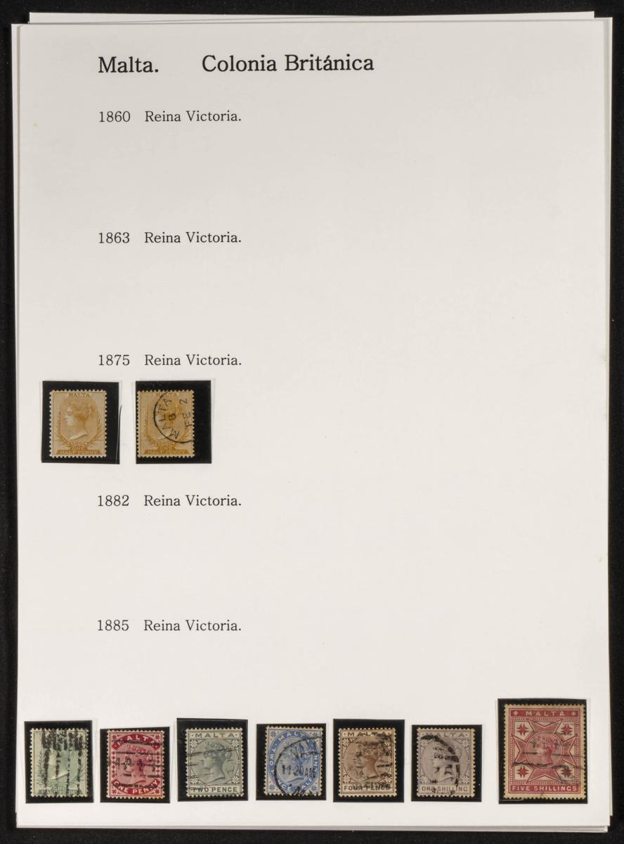 746 | Malta. Lots and Collections
