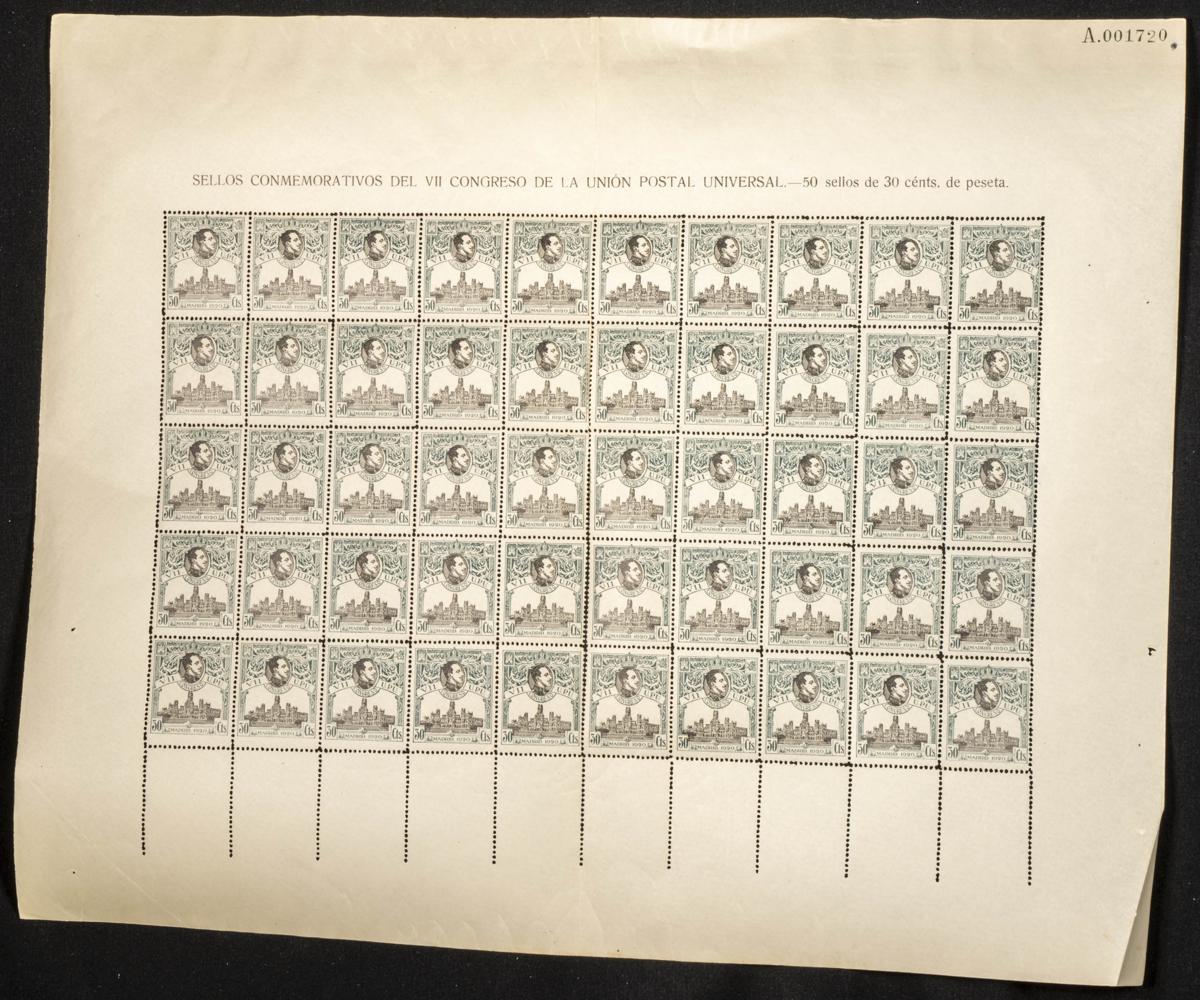 74 | Spanish Collection. Sets and stamps stock