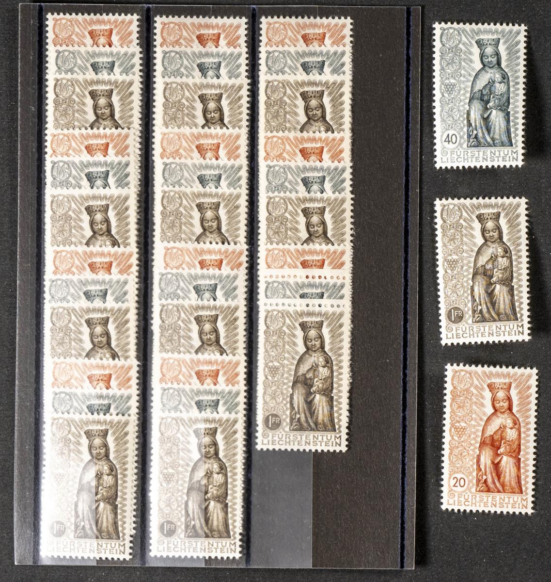 779 | Liechtenstein. Stock de Series y Sellos