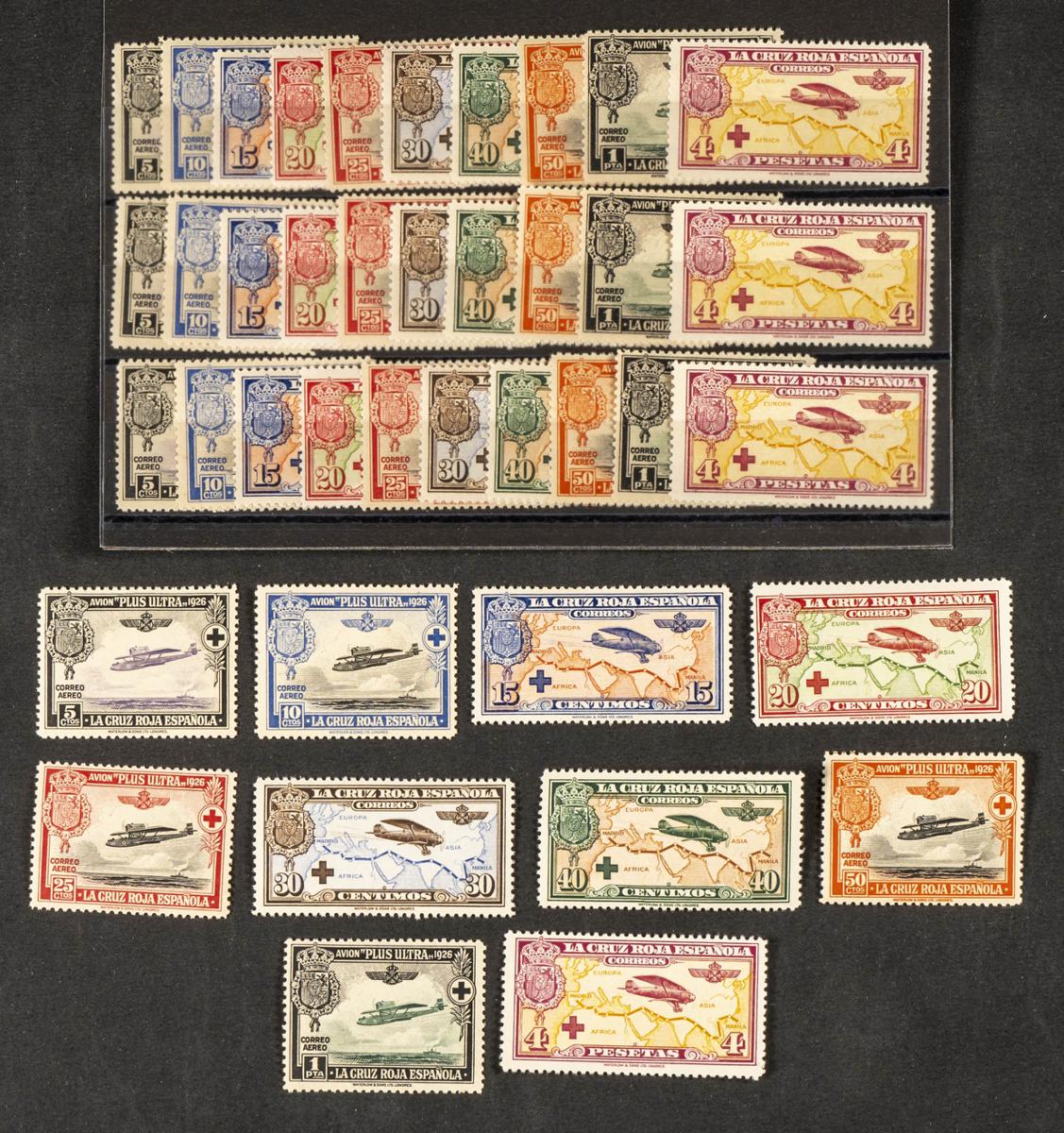 77 | Spanish Collection. Sets and stamps stock