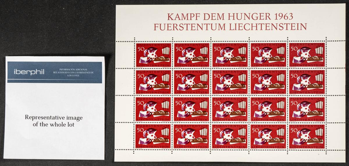 790 | Liechtenstein. Stock de Series y Sellos