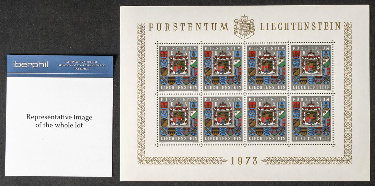 803 | Liechtenstein. Stock de Series y Sellos