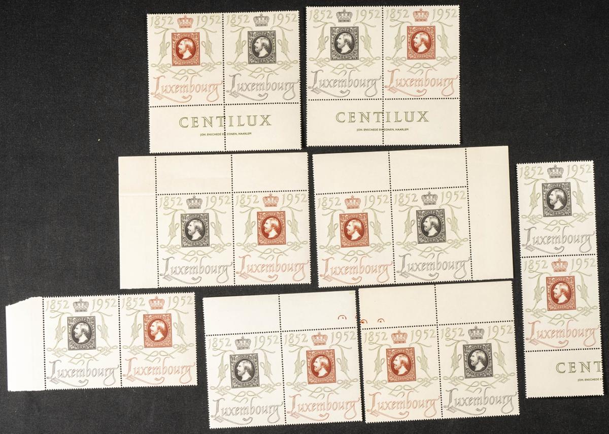 871 | Luxemburgo. Stock de Series y Sellos