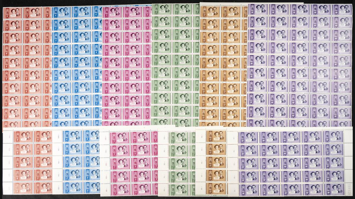 873 | Luxemburgo. Stock de Series y Sellos