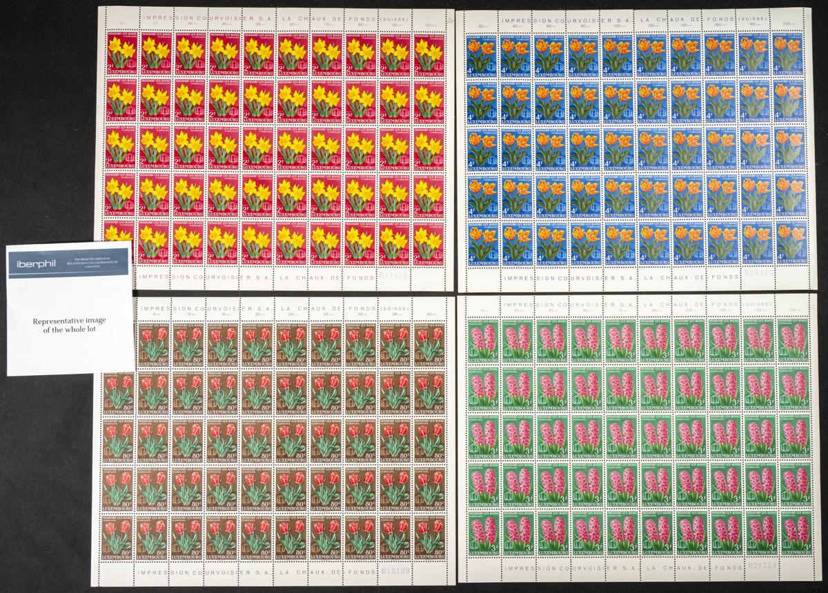 882 | Luxemburgo. Stock de Series y Sellos