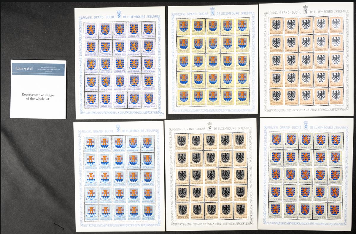 889 | Luxemburgo. Stock de Series y Sellos
