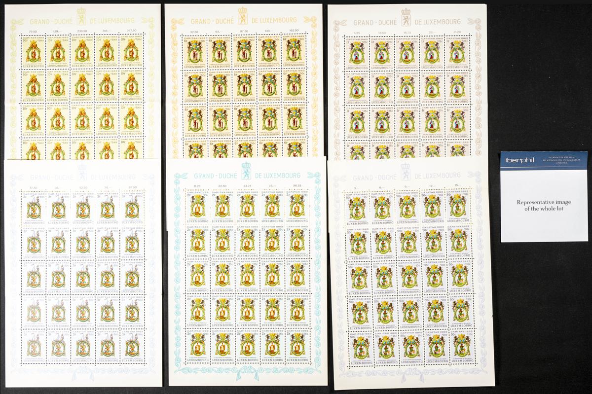 902 | Luxemburgo. Stock de Series y Sellos