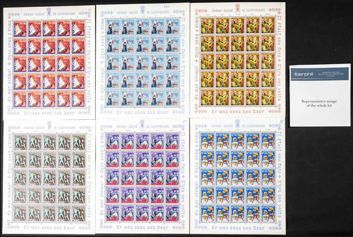 906 | Luxemburgo. Stock de Series y Sellos