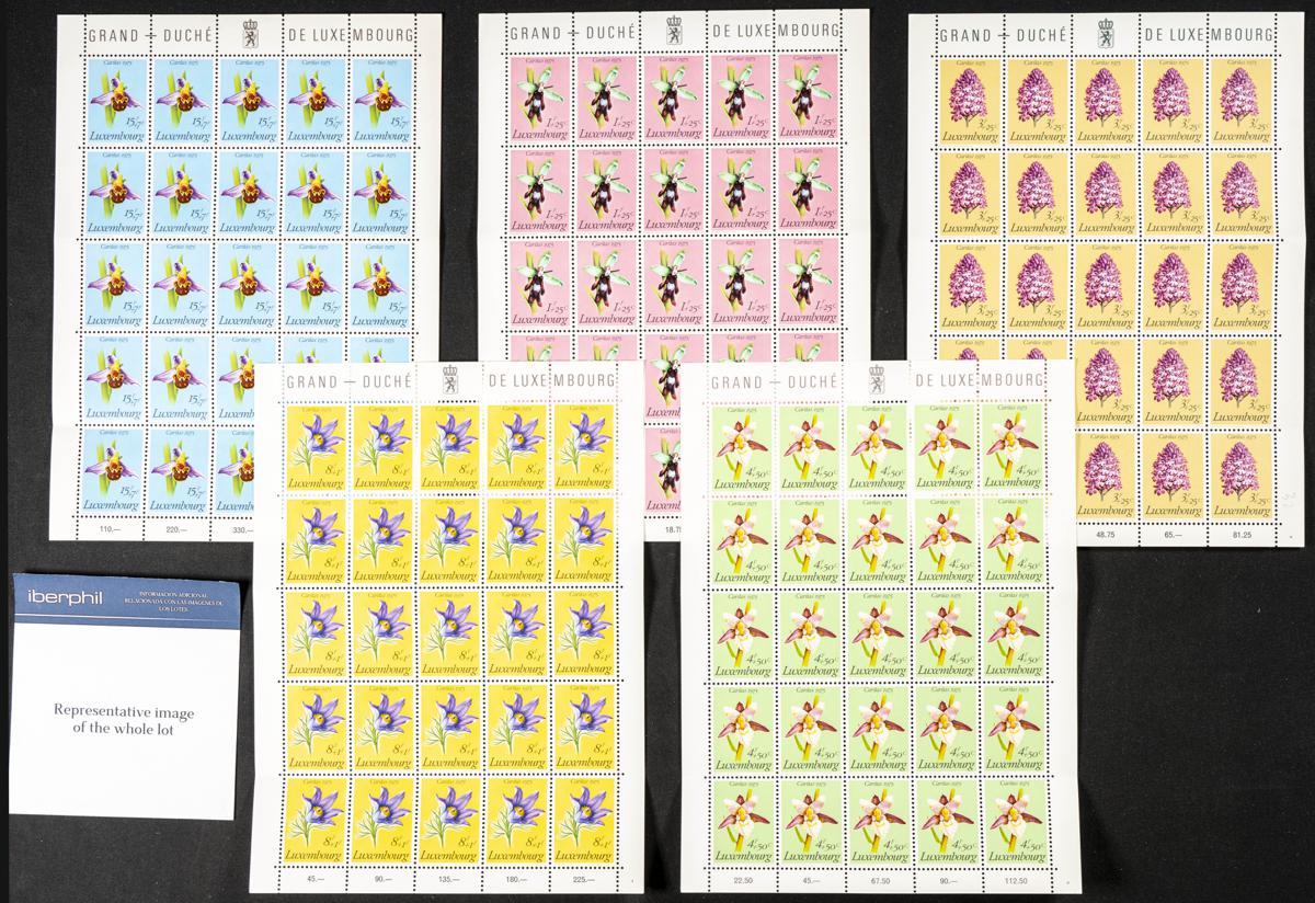 924 | Luxembourg. Sets and stamps stock