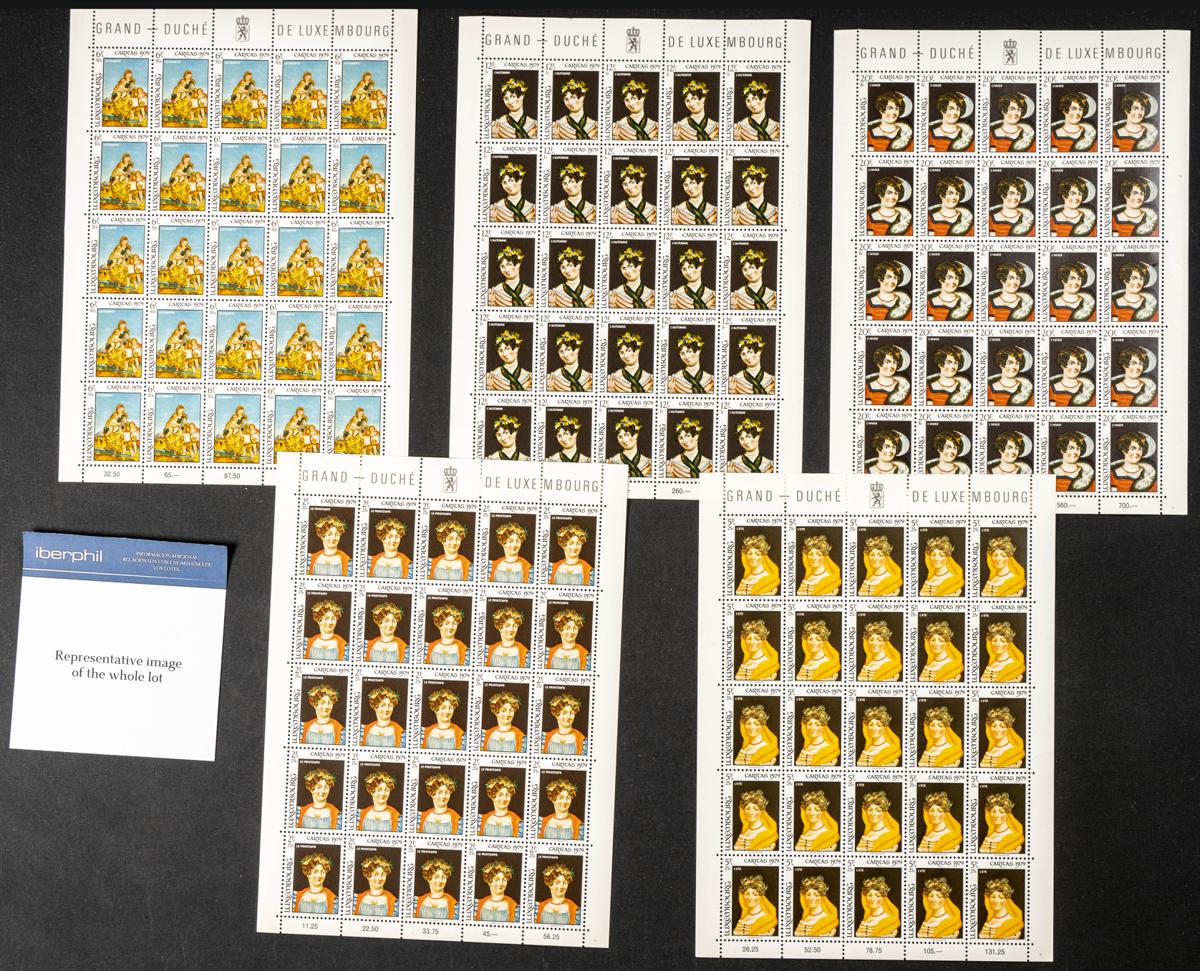 932 | Luxembourg. Sets and stamps stock
