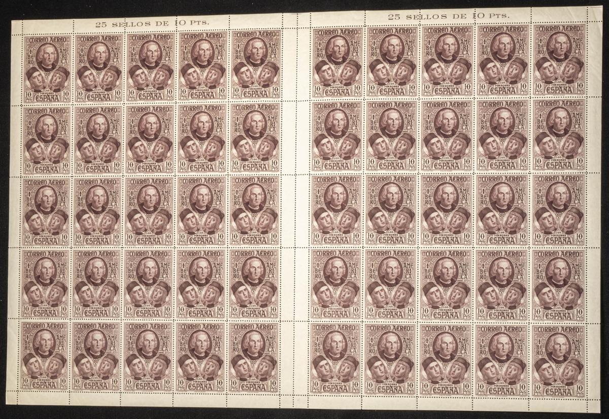 93 | Spanish Collection. Sets and stamps stock