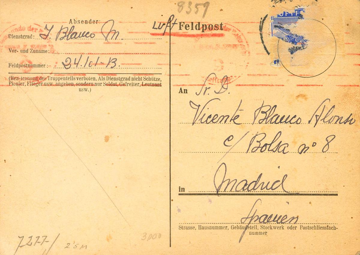 1014 | II World War. Blue Division