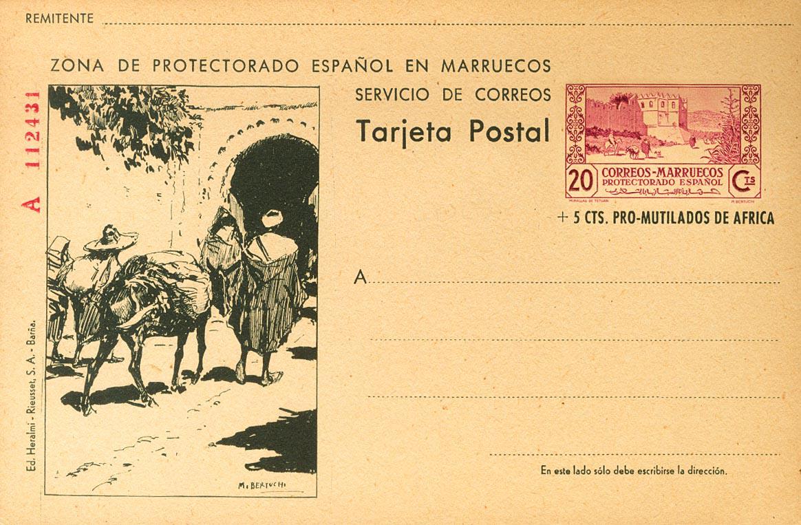 1624 | Spanish Marocco. Postal Stationery