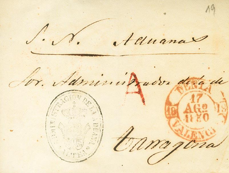 9 - Pre-philately. Comunidad Valenciana 
