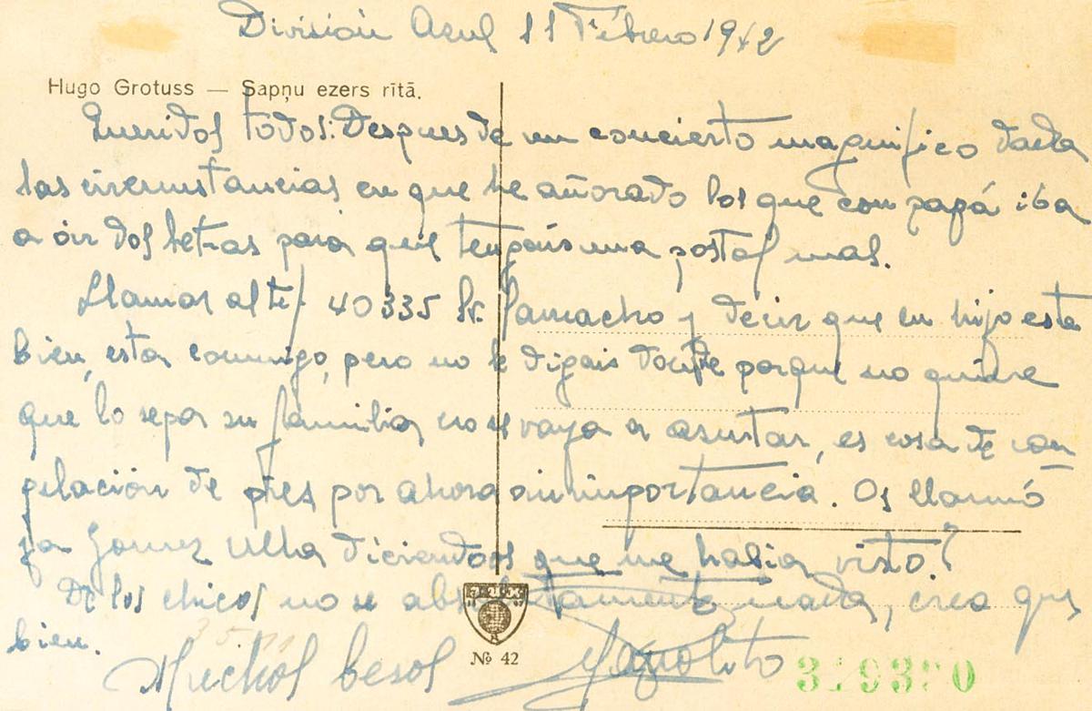 1015 | II World War. Blue Division