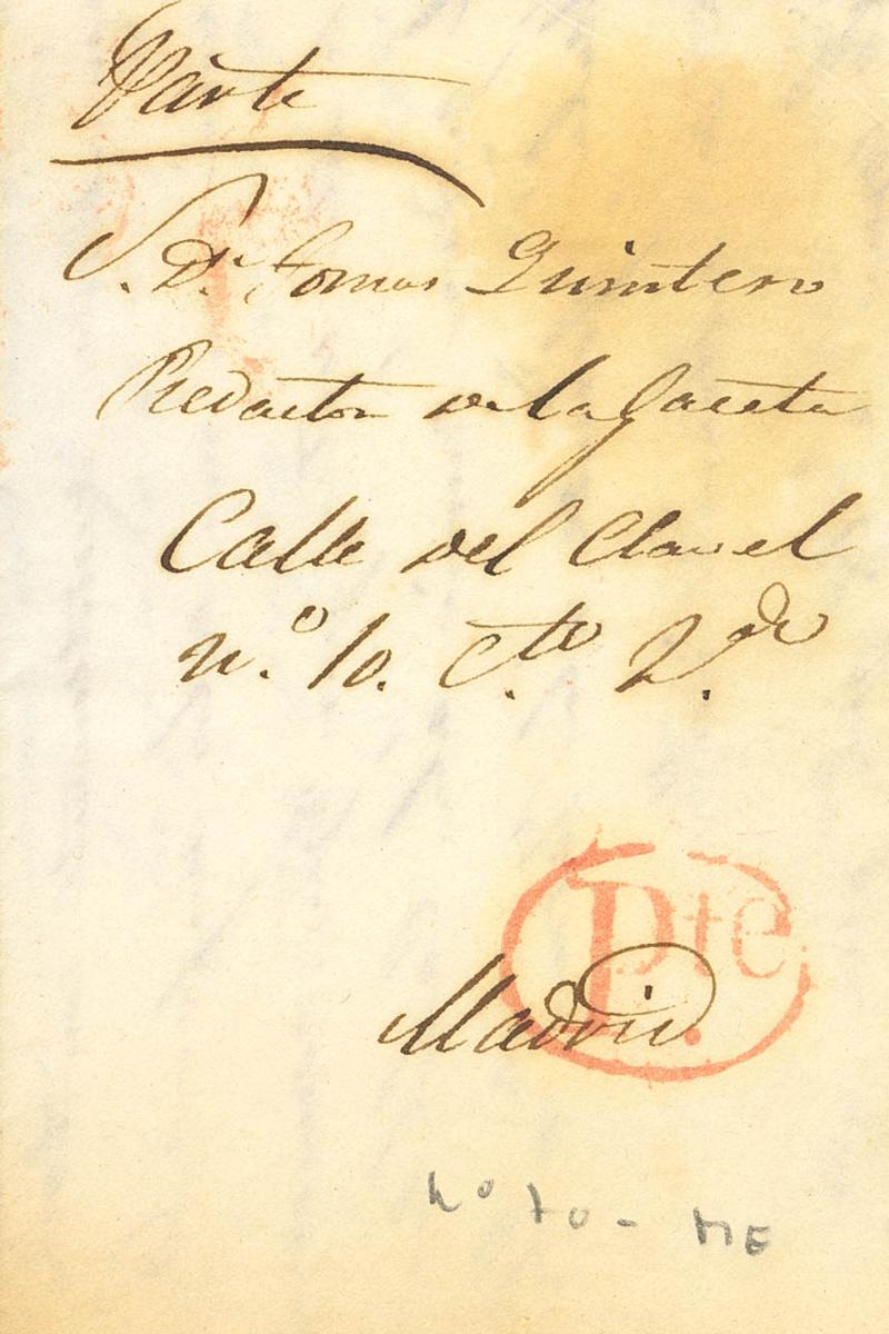 105 | Pre-philately. Madrid