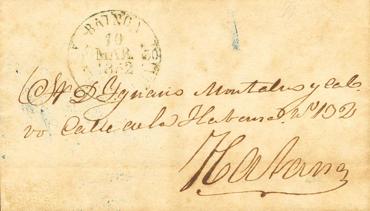 1147 | Cuba. Prephilately