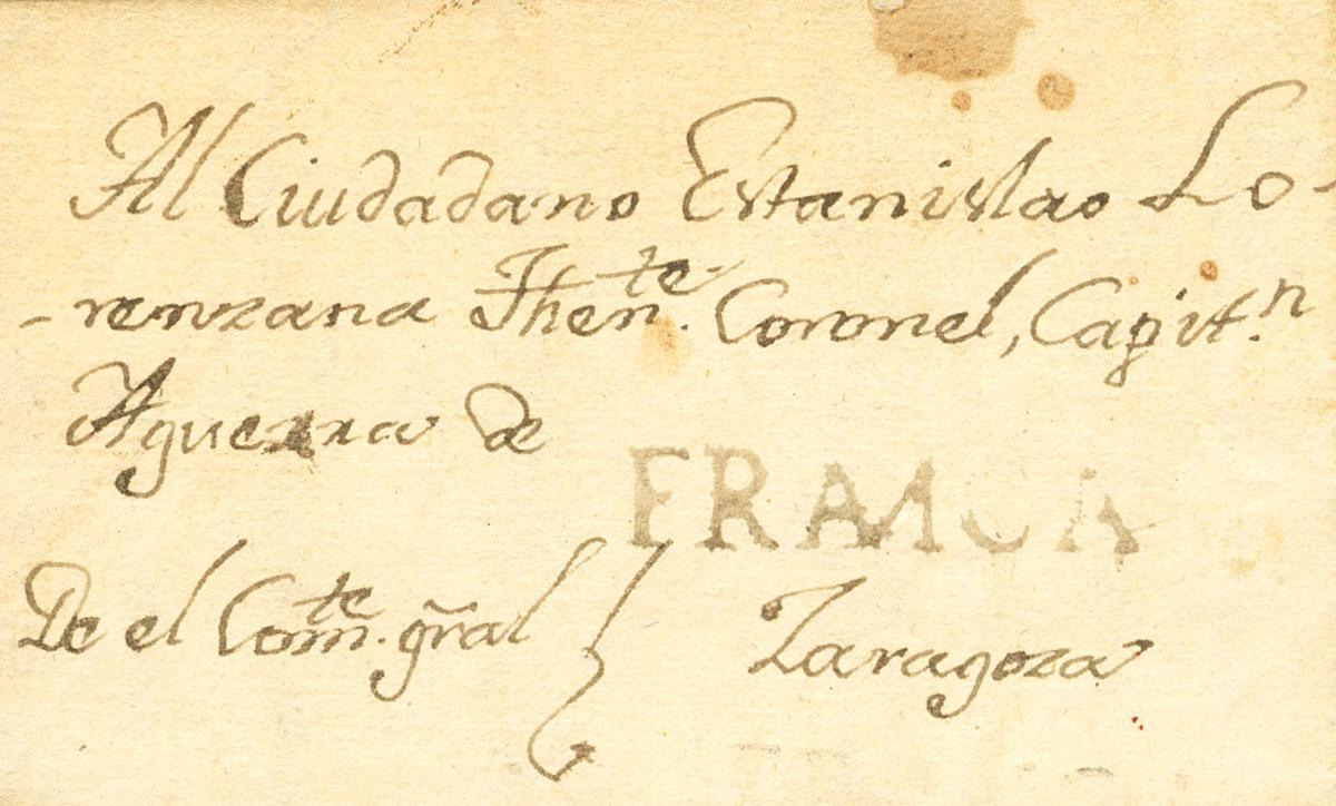 114 | Pre-philately. Colonial