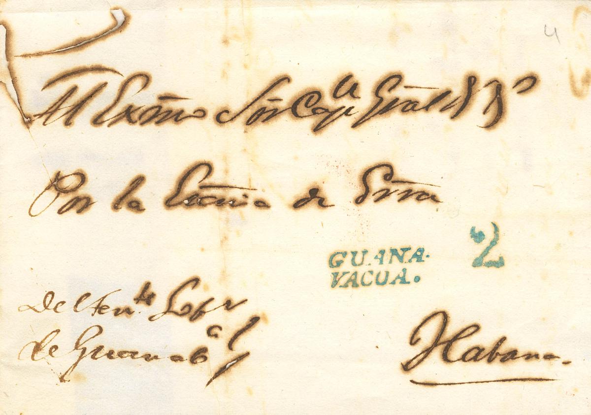 1166 | Cuba. Prephilately