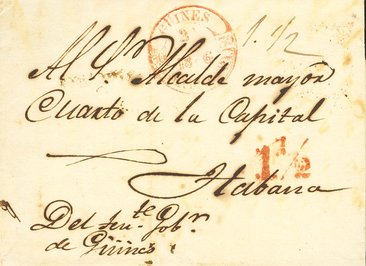 1173 | Cuba. Prephilately