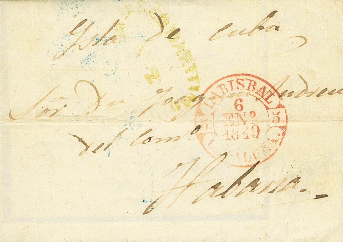 1190 | Cuba. Prephilately