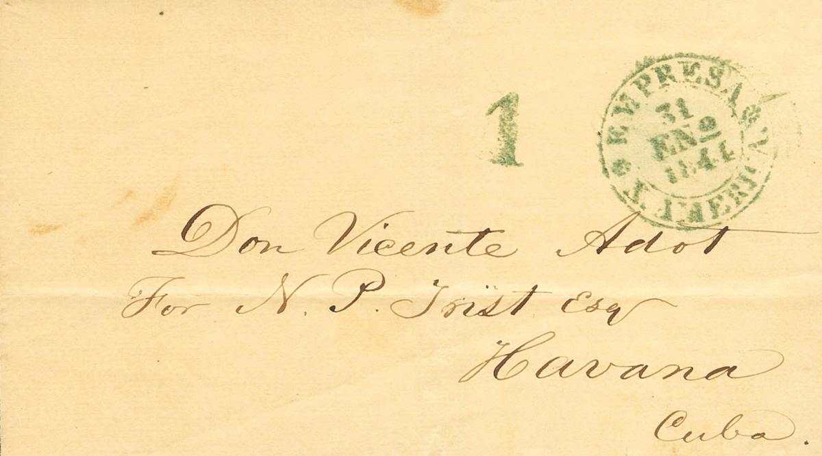 1206 | Cuba. Prephilately