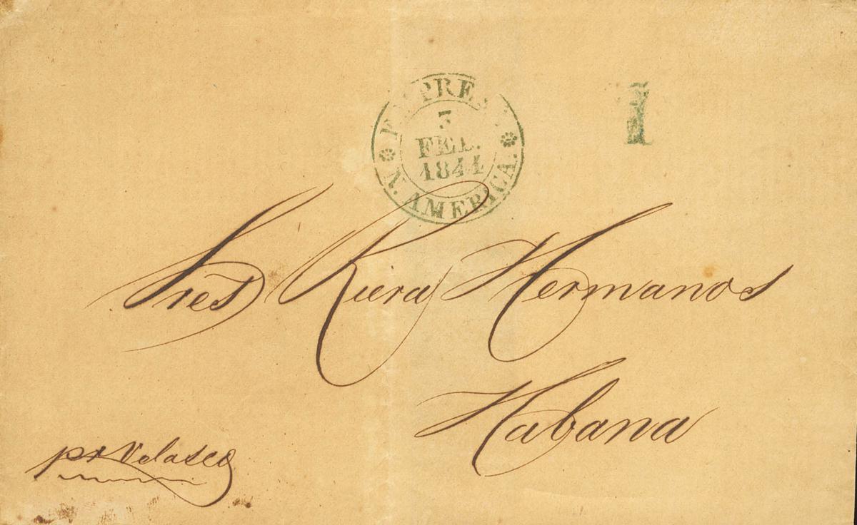 1207 | Cuba. Prephilately