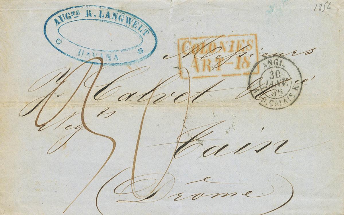 1212 | Cuba. Bristish Post Office
