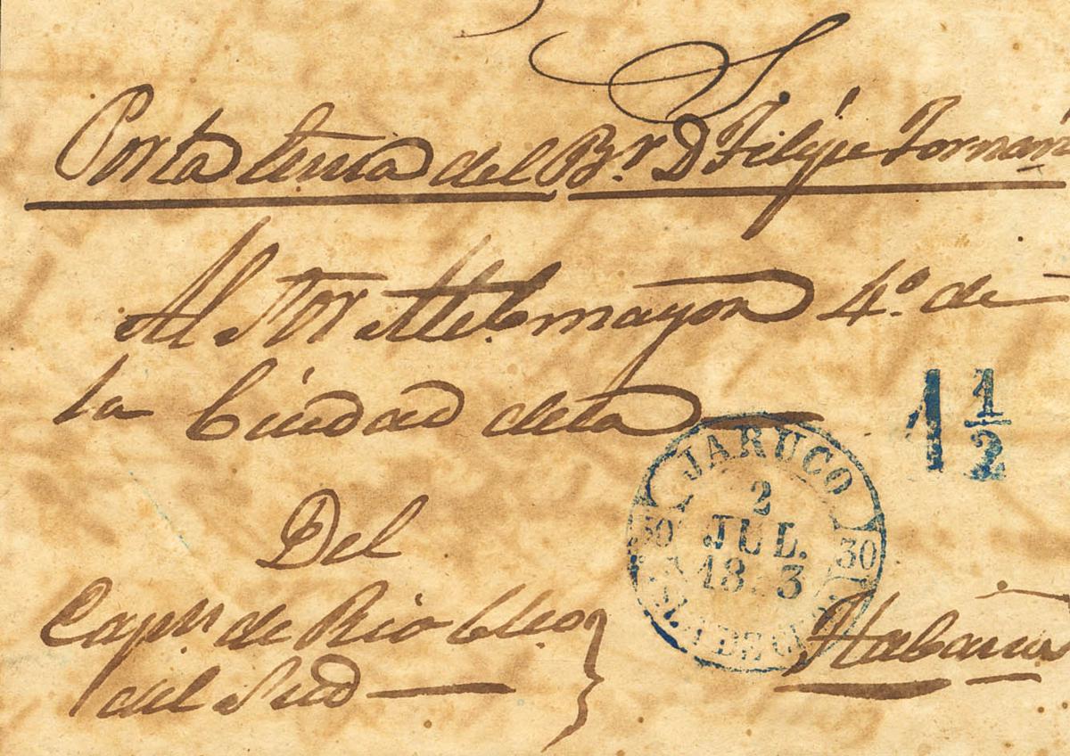1218 | Cuba. Prephilately