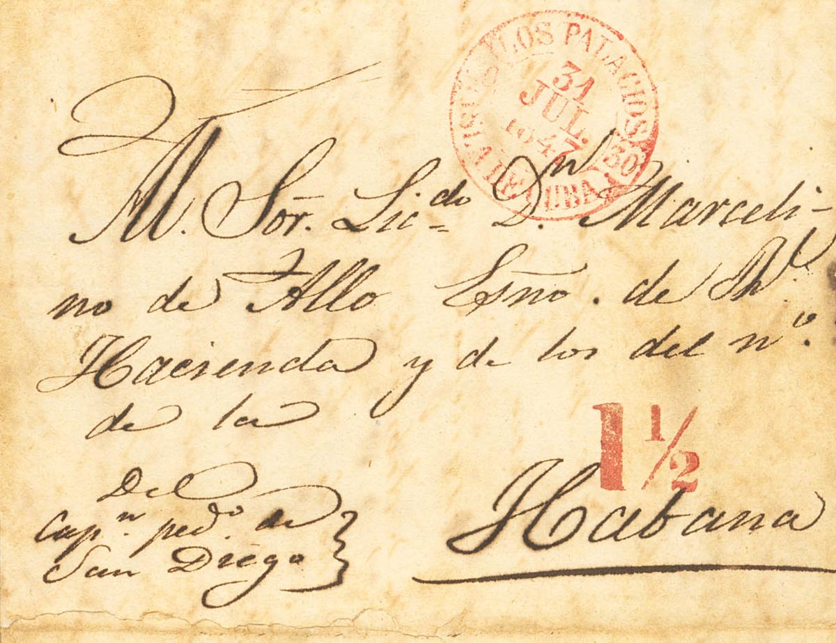 1238 | Cuba. Prephilately