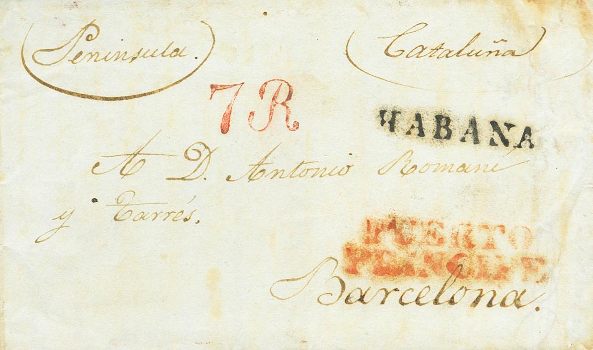 1244 | Cuba. Prephilately