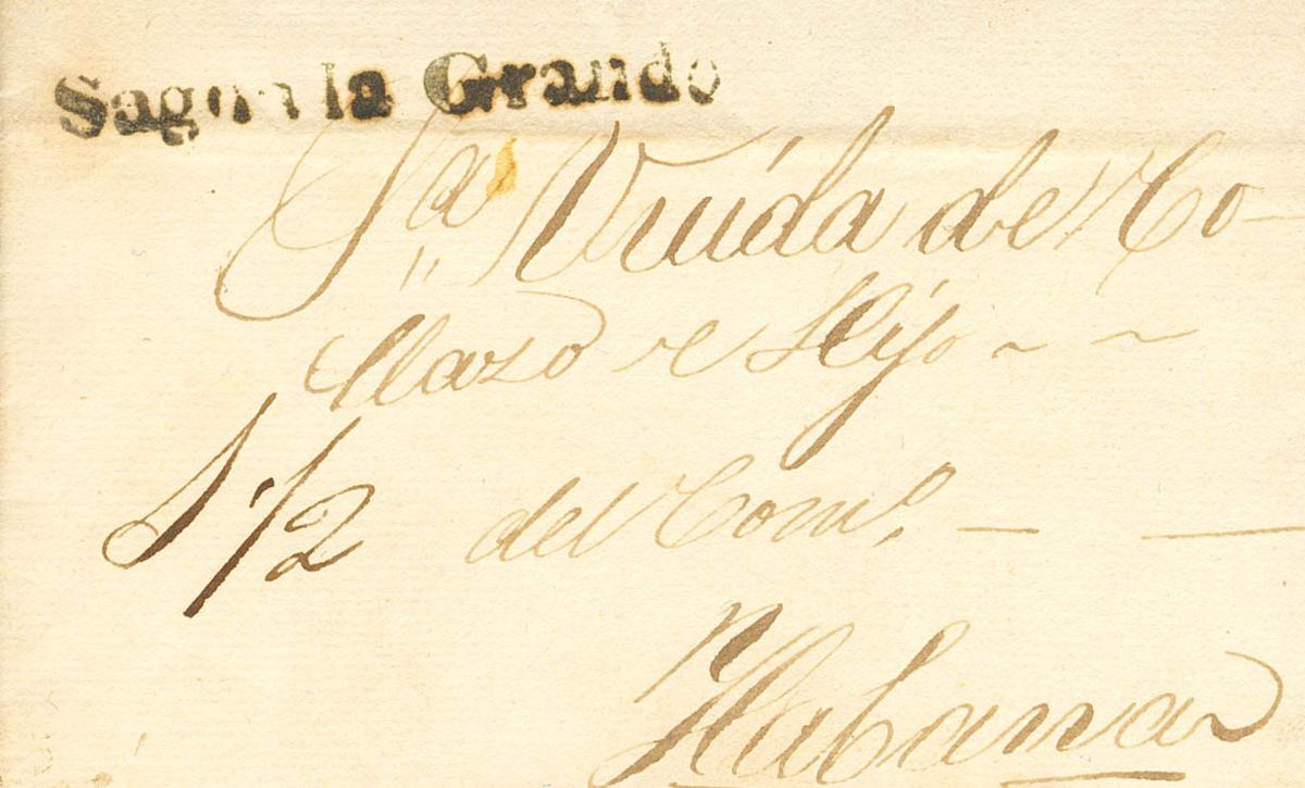 1249 | Cuba. Prephilately