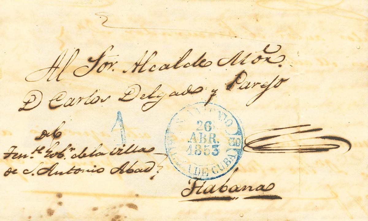 1255 | Cuba. Prephilately
