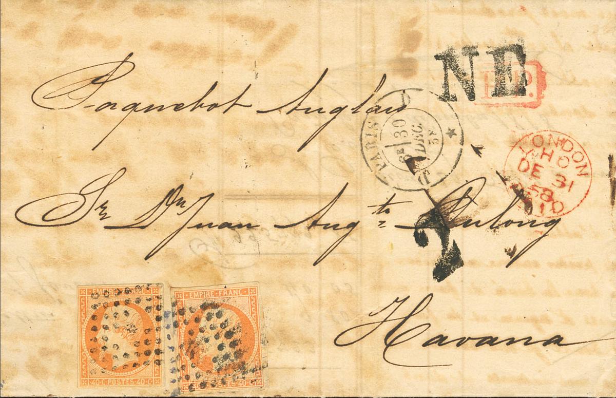 1290 | Cuba. French Post Office