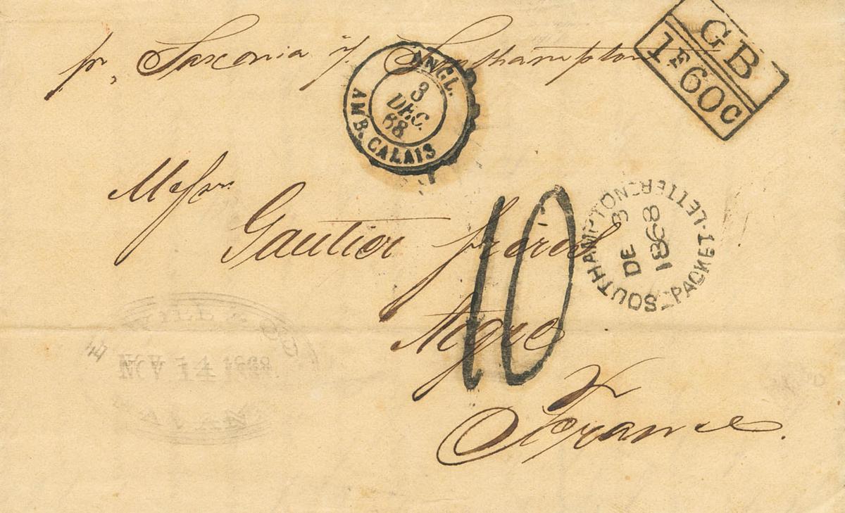 1294 | Cuba. French Post Office