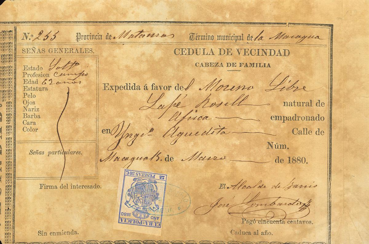 1349 | Cuba. Postal Fiscal Stamp