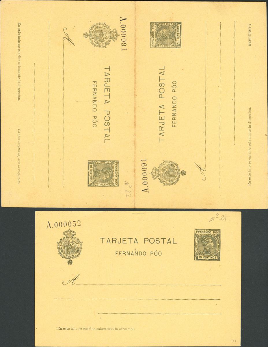 1386 | Fernando Poo. Postal Stationery