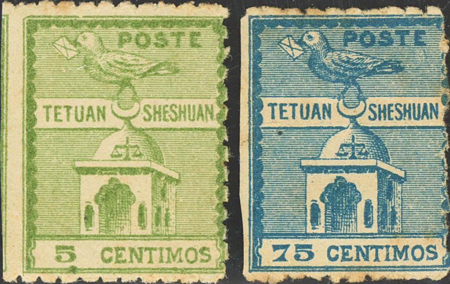 1523 | Spanish Marocco. Local Post North Zone